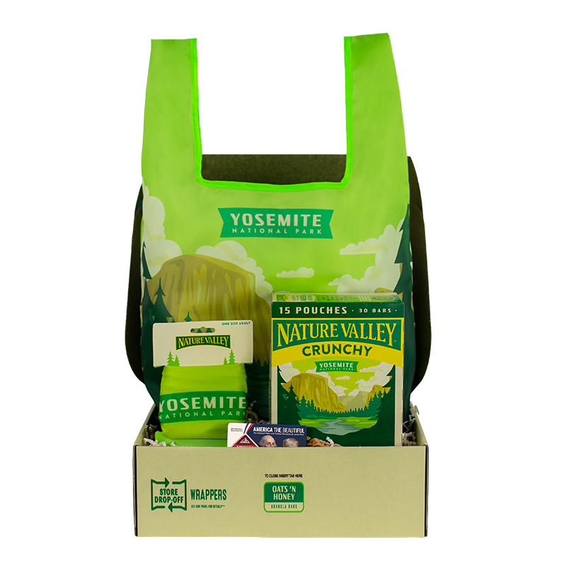 Nature Valley x Yosemite National Park Merch Box