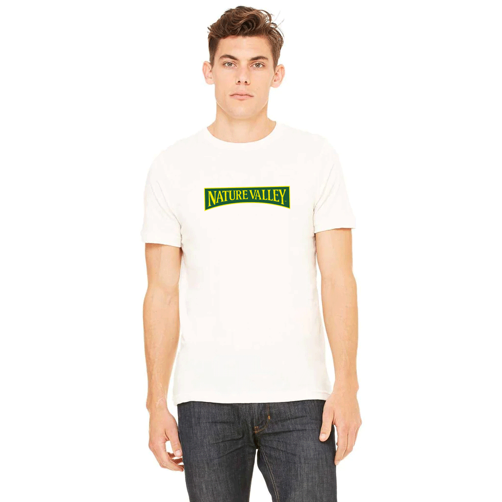 Bella + Canvas Unisex Natural Jersey Short-Sleeve T-Shirt