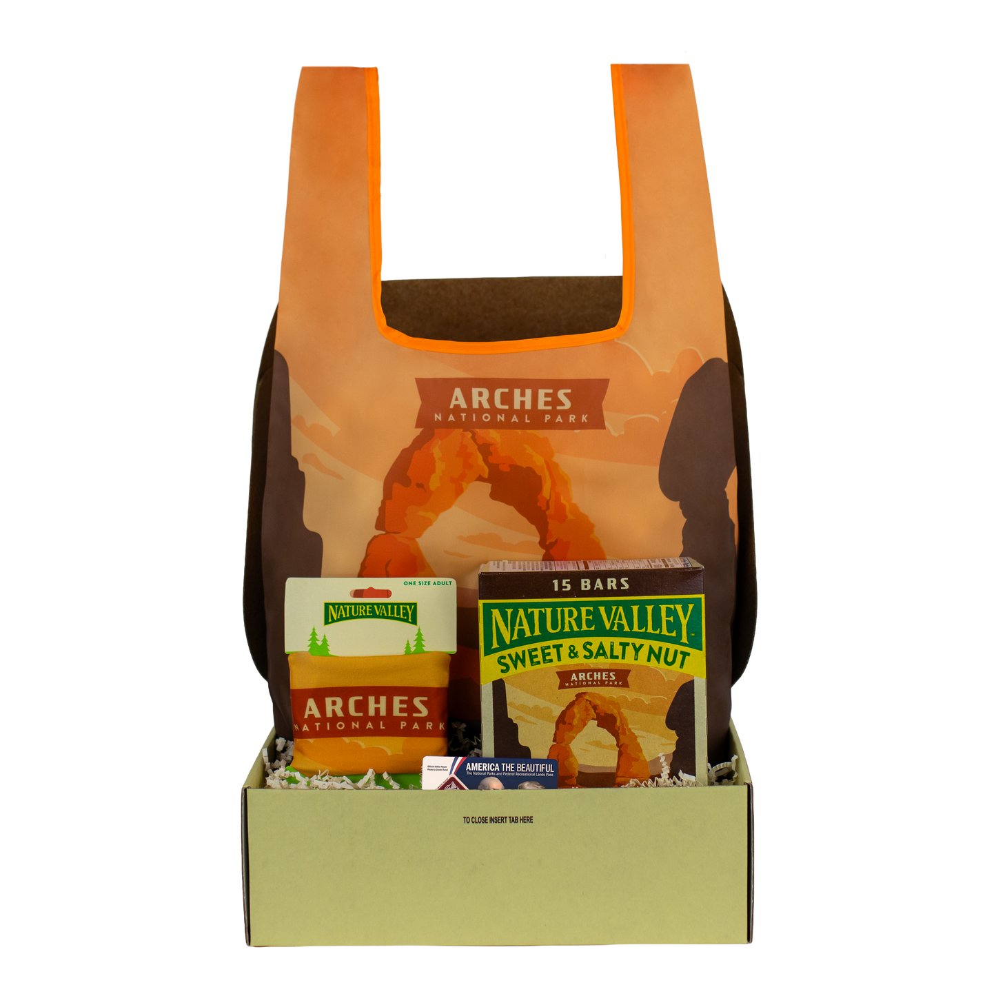 Nature Valley x Arches National Park Merch Box