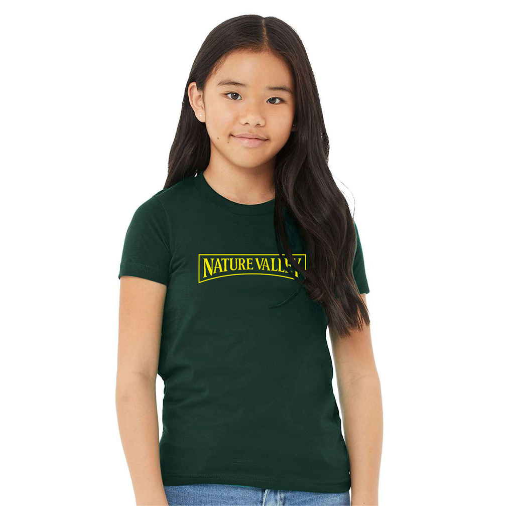Bella + Canvas Youth Forest Jersey Short-Sleeve T-Shirt