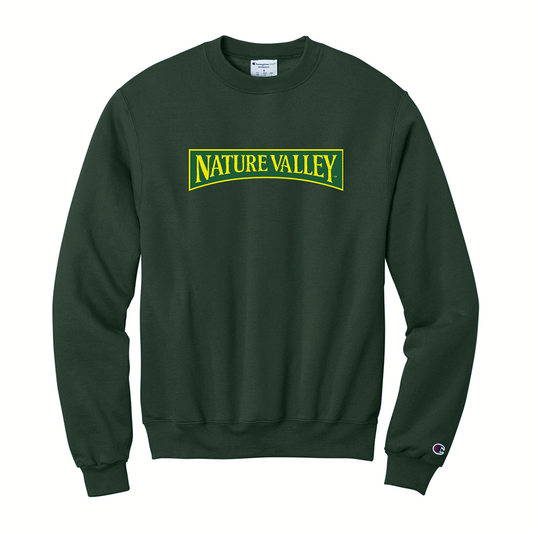 Champion Unisex Dark Green Powerblend Crewneck Sweatshirt